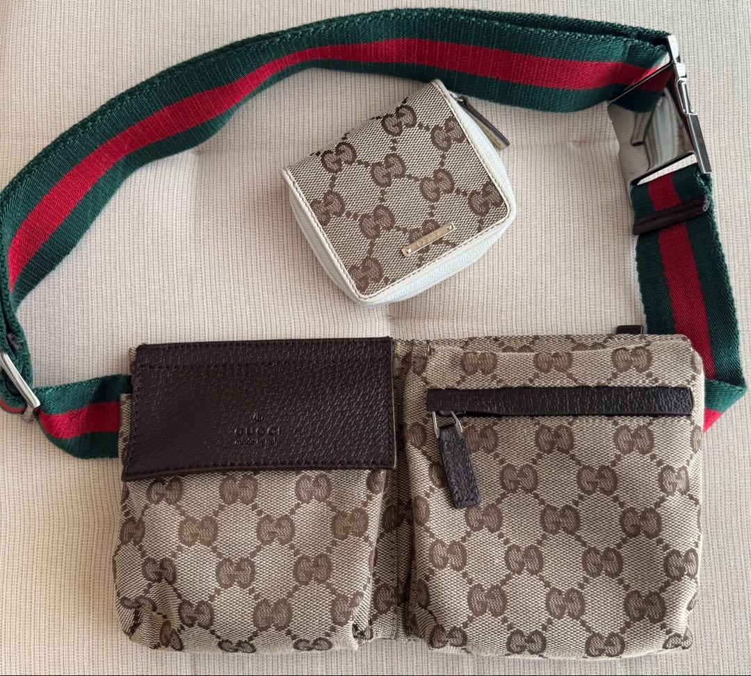 美品 GUCCI ボディバッグ・ウエストポーチ ケース付き！ 楽天市場】【最大2万円OFFクーポン対象・3/1限定】GUCCI グッチ ボディ