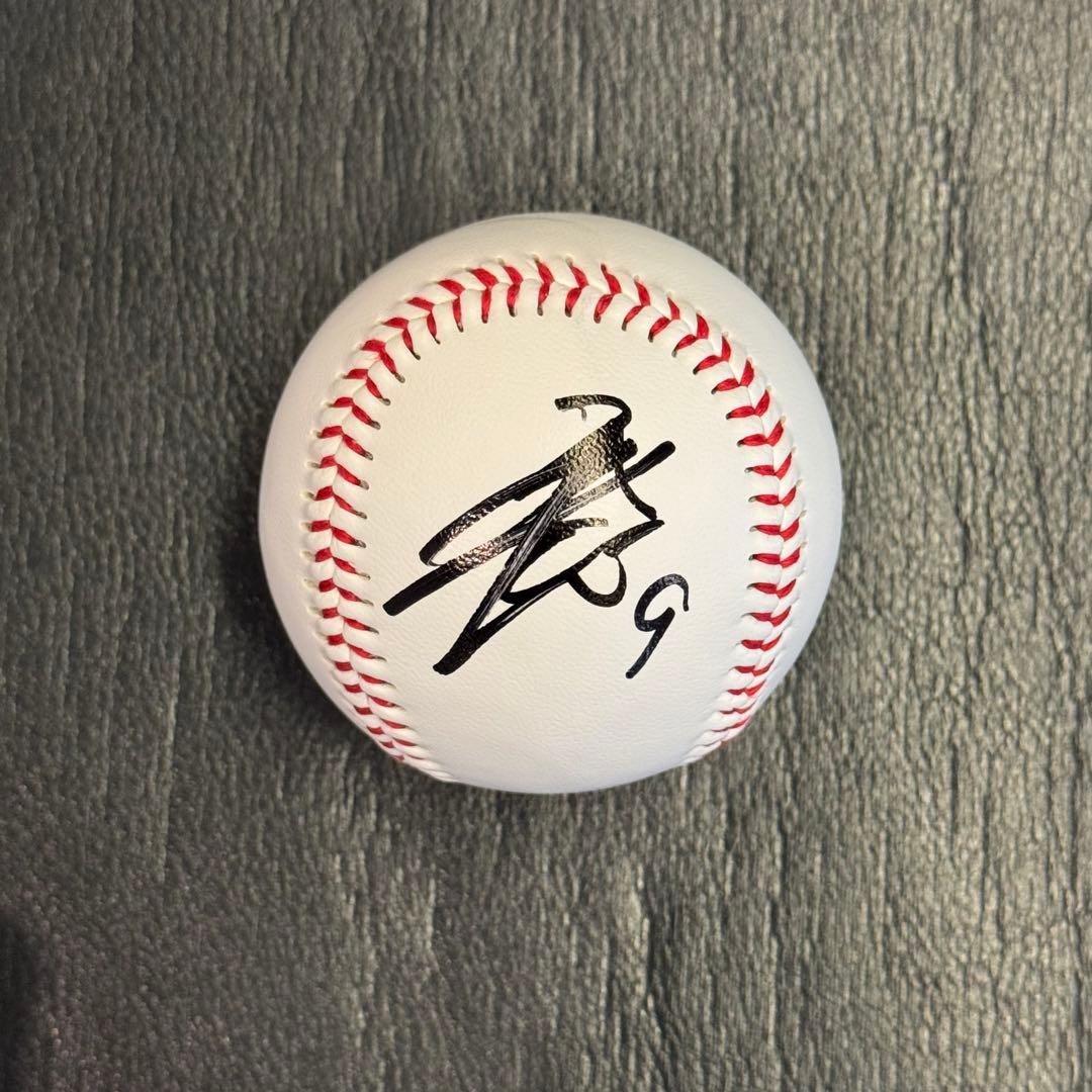 読売ジャイアンツ 巨人軍 松本剛 直筆サインボール 証拠あり - メルカリ