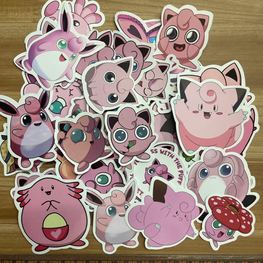 ポケモンシール プリン プクリン ピッピ ラッキー - メルカリ