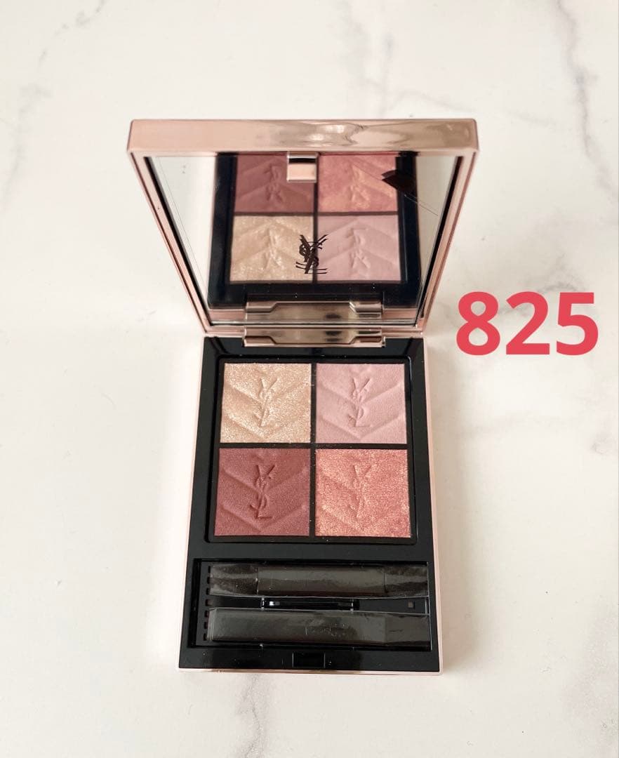 1度のみ使用【ブラシ未使用】クチュールミニクラッチ825 YSL クチュール ミニ クラッチ 〈コレクター〉825 バーニング デザイア