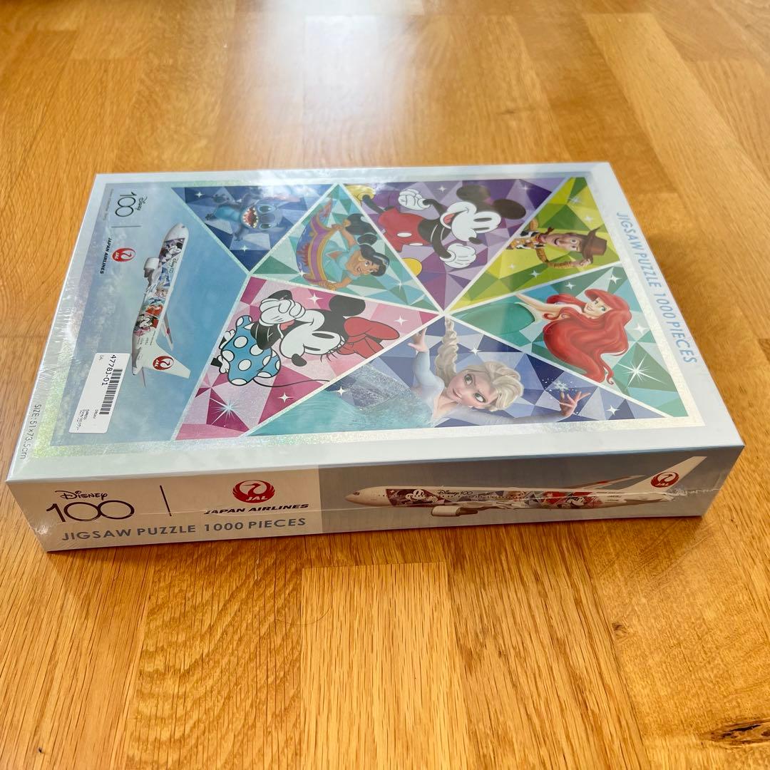 ディズニー 100周年 JAL限定 1000ピース ホログラムジグソーパズル