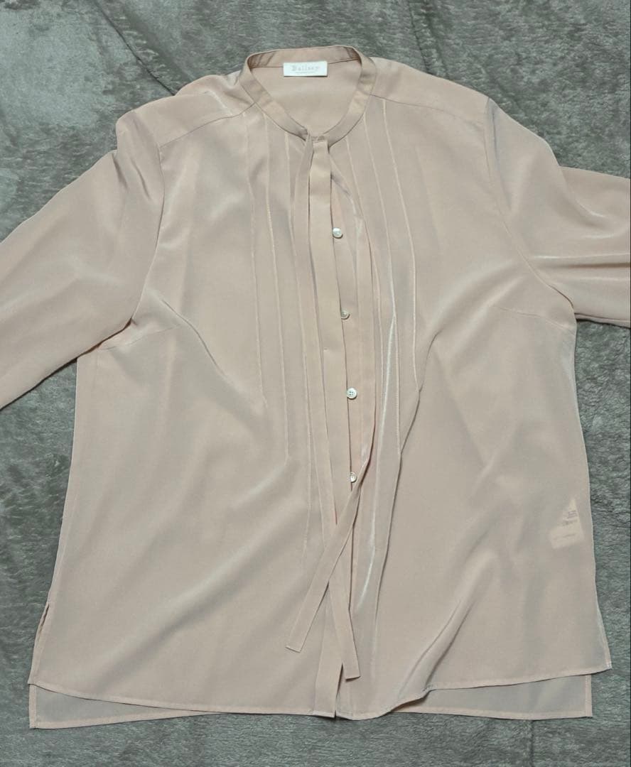 着用2回のみ】Ballsey ボールジィ クリアデシンボウタイブラウス