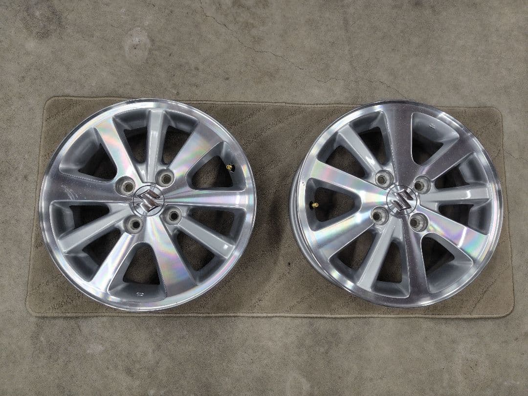 エブリィワゴン 純正ホイール 新車納車前外し 4本セット DA17W V