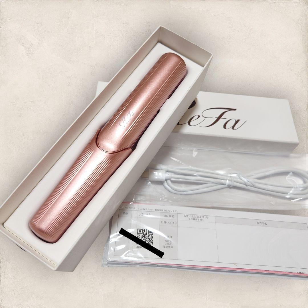 ✨極美品✨ リファ フィンガーアイロン ST RE-AS-05A ピンク フィンガーアイロンST（FINGER IRON ST） ReFa（リファ） ピンク RE-AS