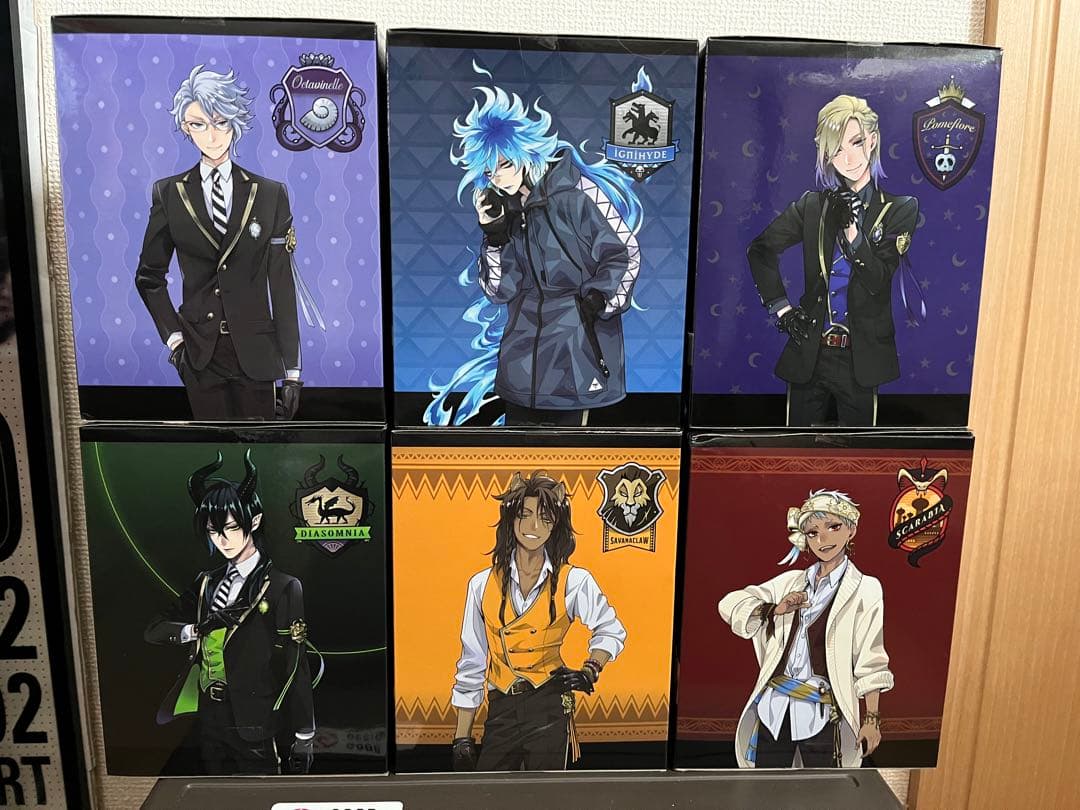 ツイステ フィギュア イデア マレウス レオナ カリム ヴィル アズール