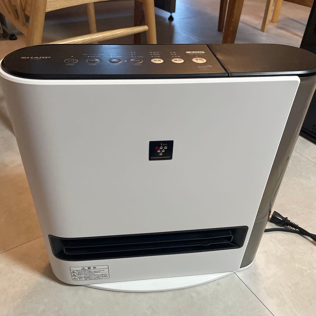 美品SHARP 加湿機能付きセラミックファンヒーター HX-RK12-W HX-TK12 | プラズマクラスター電気暖房機：シャープ