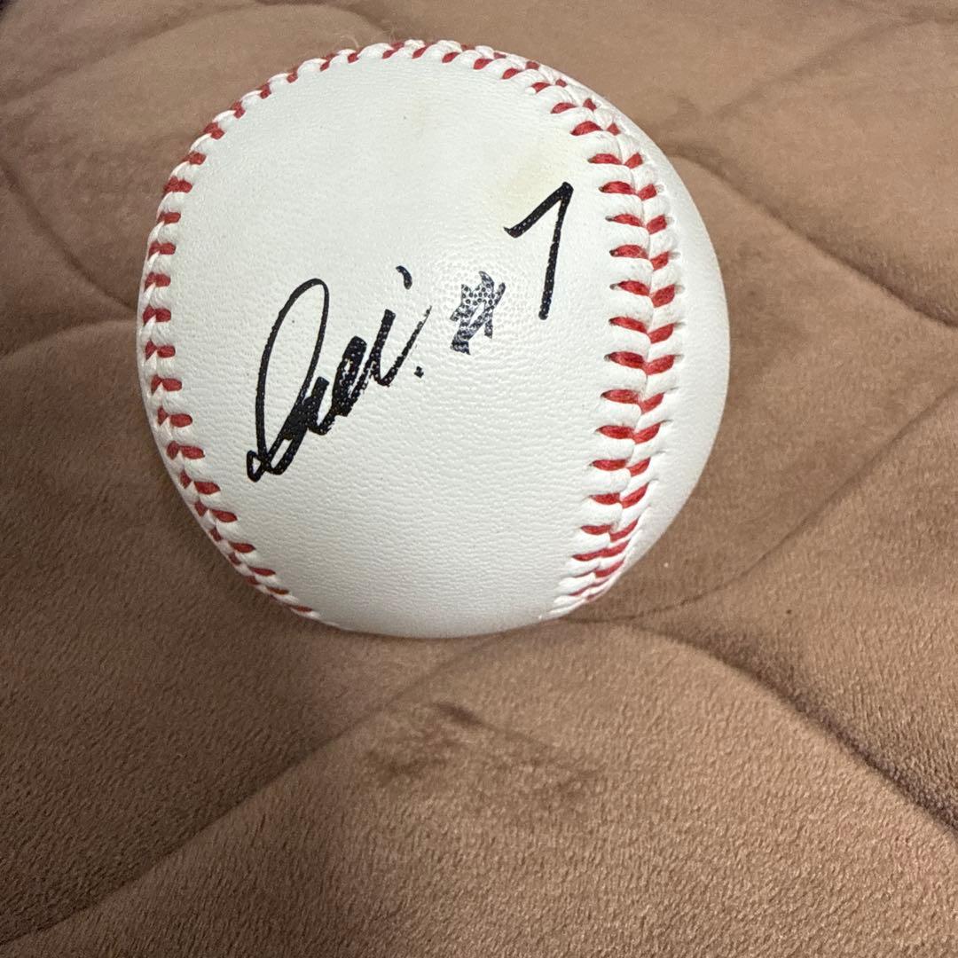 元阪神タイガース 糸井嘉男選手直筆サインボール - メルカリ