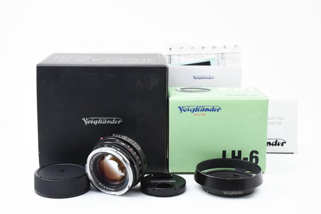 レンズ(単焦点) Voigtlander NOKTON Classic S.C 40mm F1.4 Amazon.com : Voigtlaender Nokton Classic Lens 40 mm / F1.4