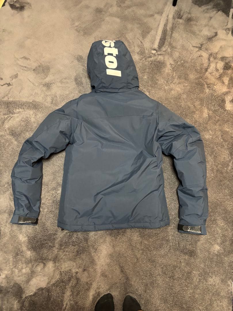 Bristol 防水フード付きジャケット ネイビー