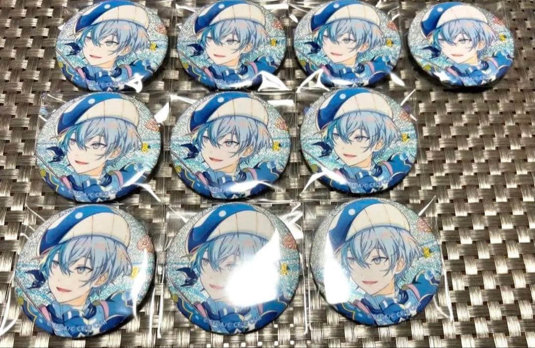 プロセカ グリッター 缶バッジ 冬弥 46b