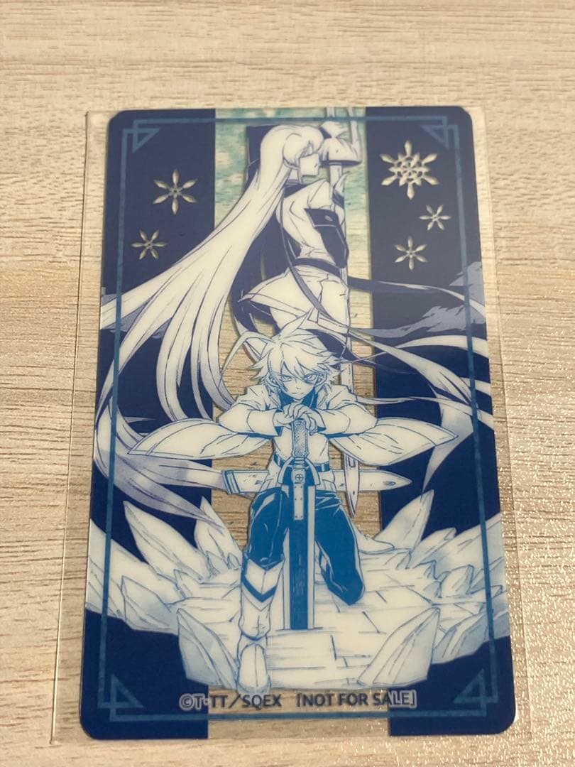 アカメが斬る 購入特典 クリアカード T01 エスデス タツミ 推しちゃれ