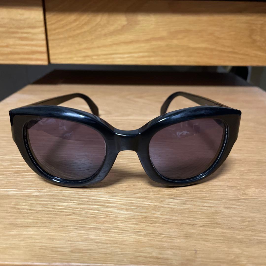 CHANEL ブラック キャットアイ サングラス - メルカリ