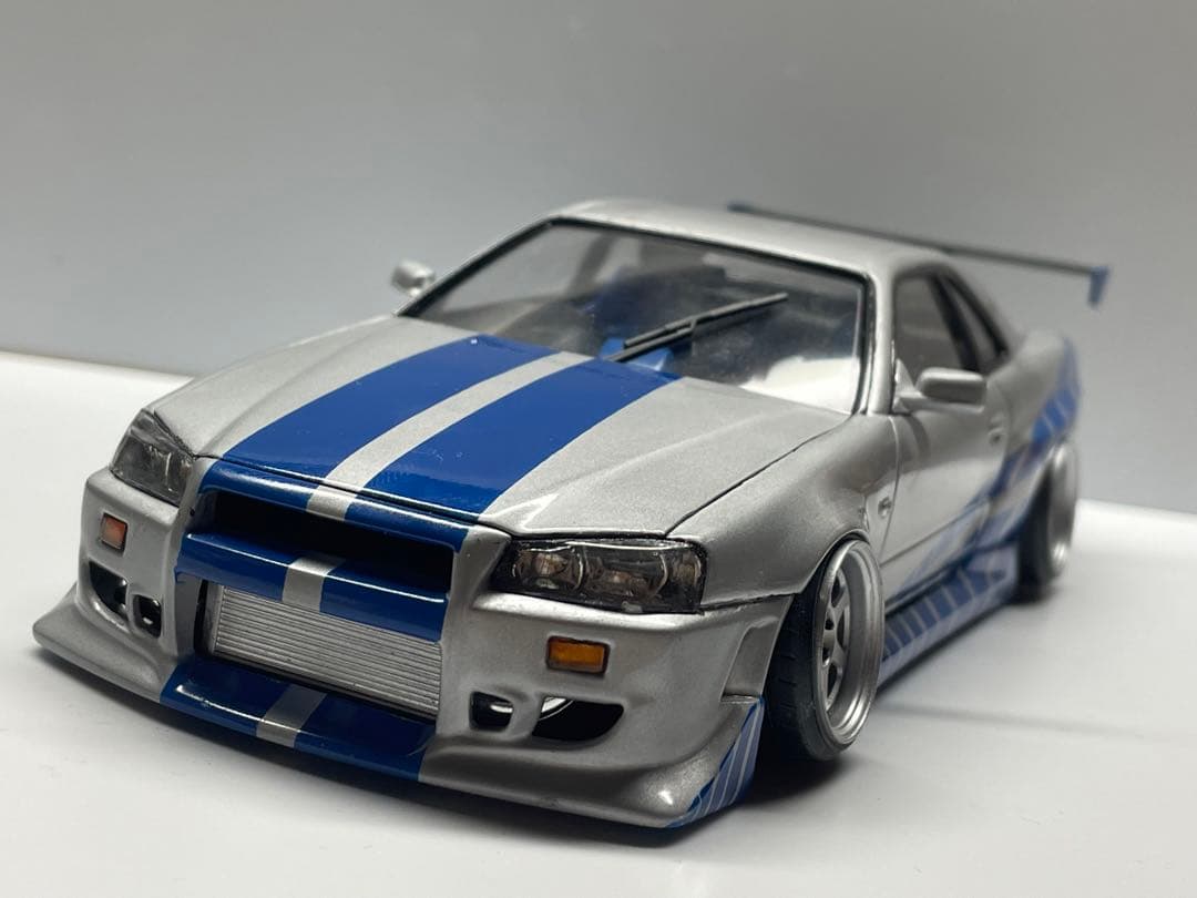 アオシマ スカイライン GT-Rワイルドスピード ブライアン仕様 - メルカリ
