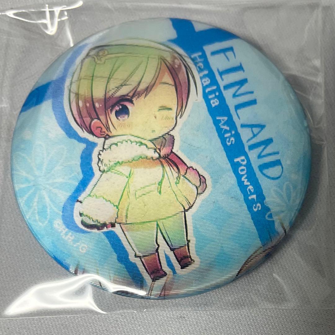 ヘタリア 北欧だらけだよっ！ フィンランド チェンジング缶バッジ