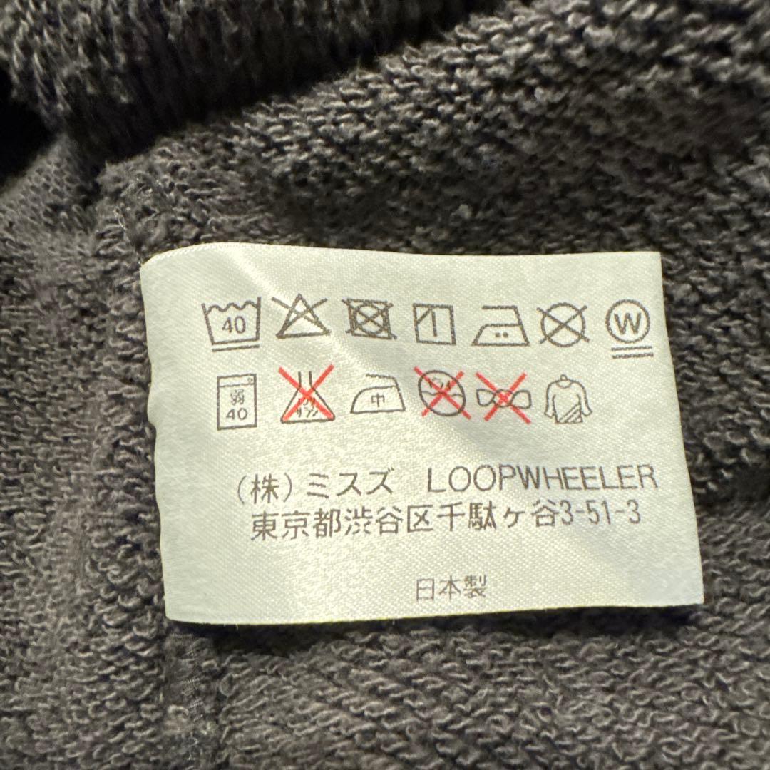 LOOPWHEELER BEAMSクルーネック スウェット トレーナー スミクロ
