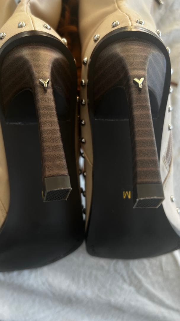 セール中！美品！YELLO イエロ ロングウエスタンブーツ フリンジブーツ