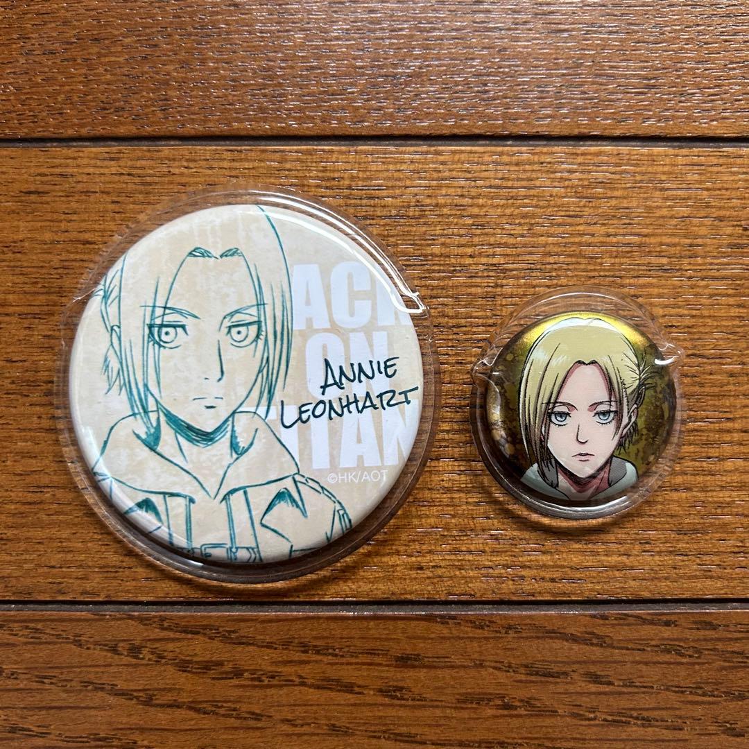進撃の巨人　アニ　アニ・レオンハート　缶バッジ　wit studio 進撃の巨人 メモリアルハート缶バッジ アニ・レオンハート | K-BOOKS