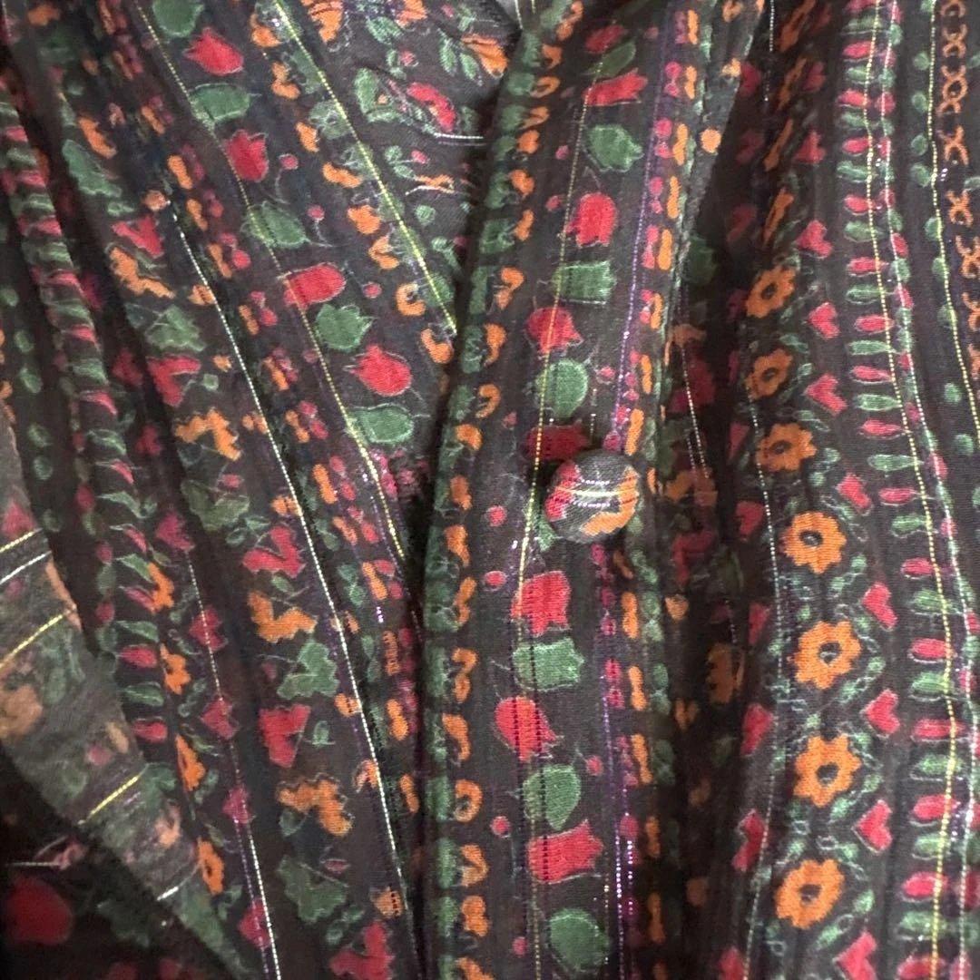 SÉZANE フリル付き花柄シャツ 36 - メルカリ