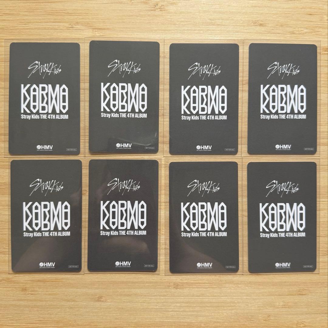 スキズ KARMA HMV 特典 A コンプリートセット 8枚セット - メルカリ