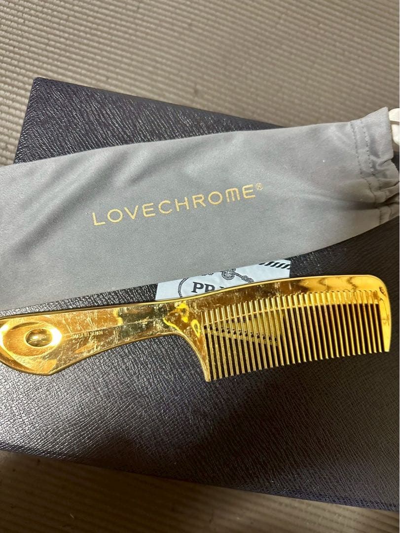 ラブクロム lovechrome コーム ラブクロム PGバングスコーム プレミアムブラック