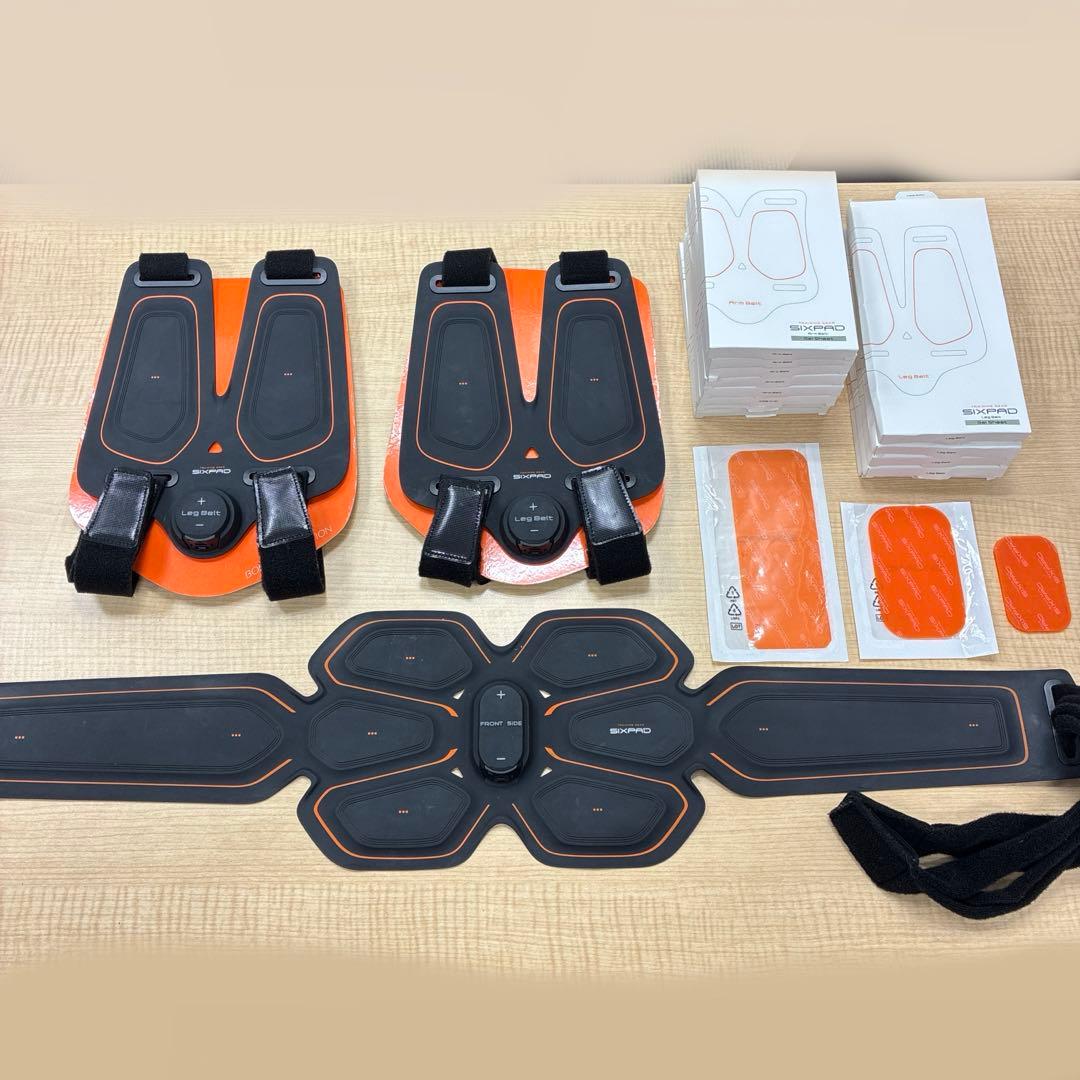 SIXPAD シックスパッド アブズベルト＋レッグベルト×2 固定ベルト ジェル Amazon.co.jp: ◇新モデル◇シックスパッド レッグベルト2/SIXPAD Leg