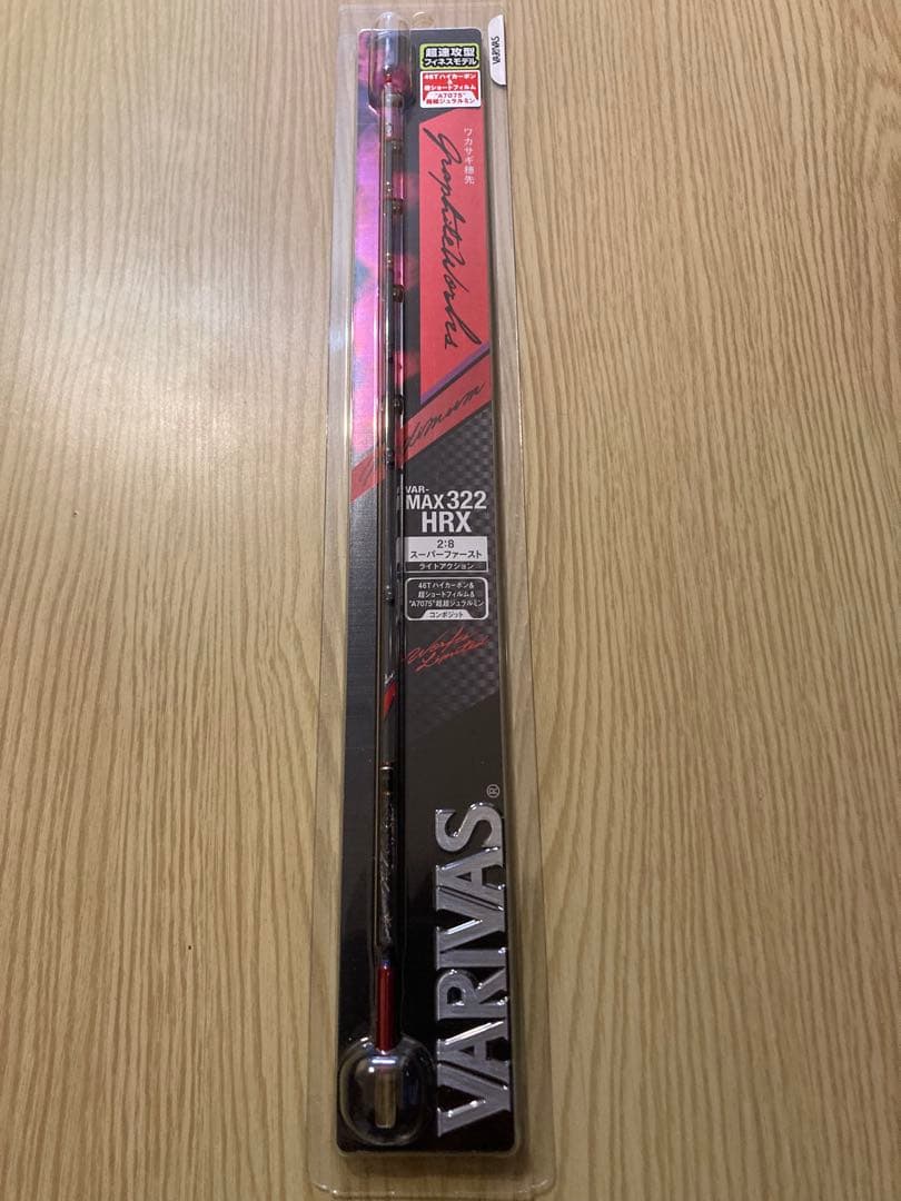 VARIVAS バリバス MAX322 HRX ワカサギ　穂先 VARIVAS 公魚工房 グラファイトワークス ワカサギ穂先 -VAR MAX322HRX