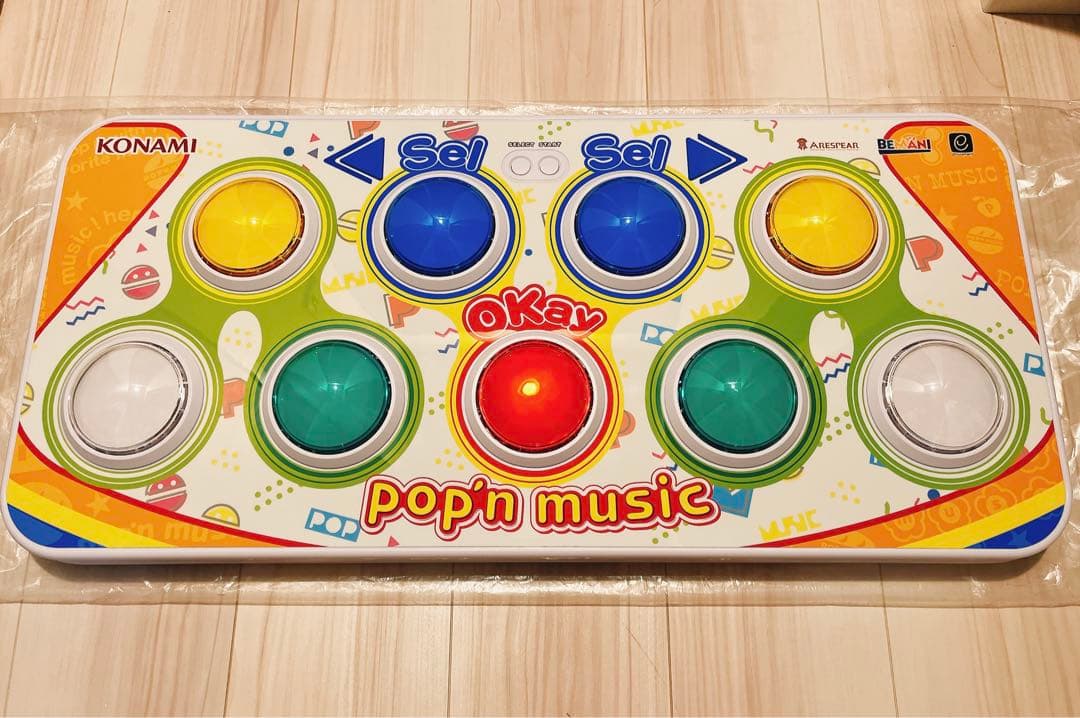 ポップンミュージック(pop'n music)専用コントローラ プレミアムモデル