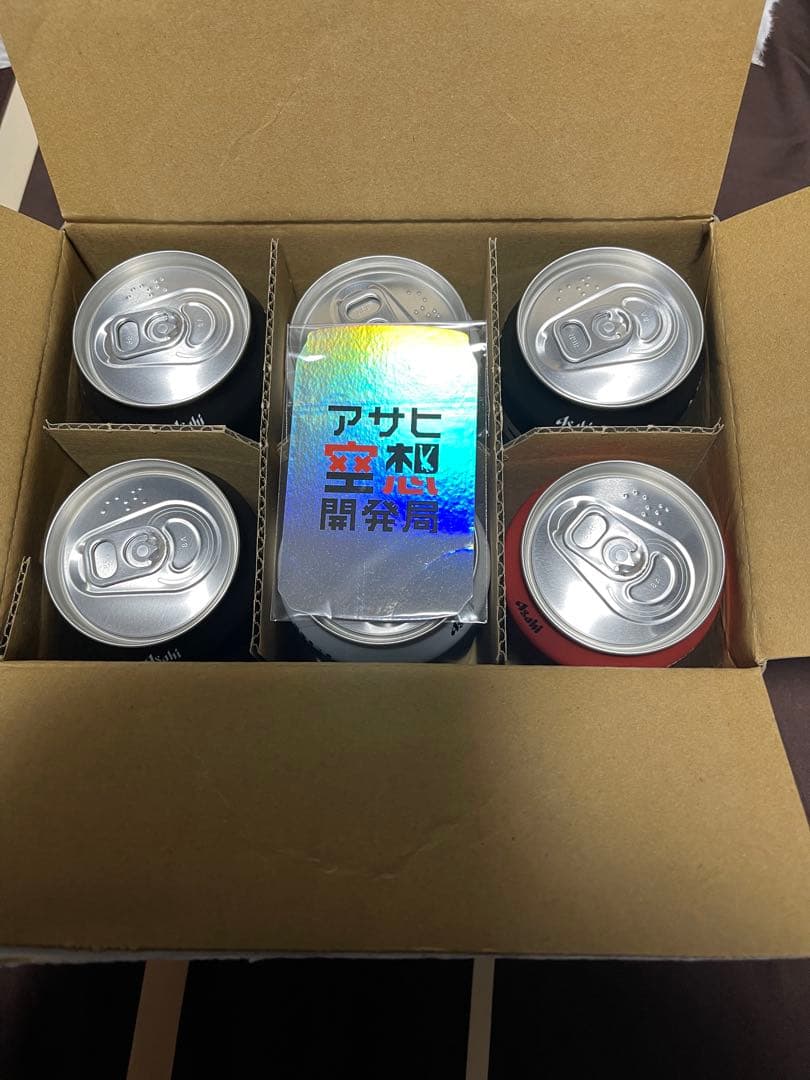 アサヒ EGA BEER 6缶セット/江頭2:50/エガビール - メルカリ