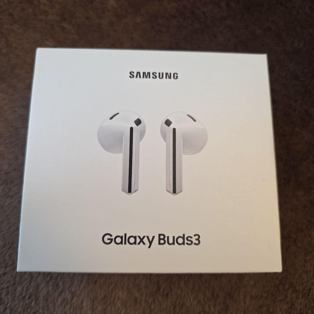 ​【新品未開封】Samsung Galaxy Buds3 国内正規品 Galaxy Galaxy Buds3 ホワイト ワイヤレスイヤホン Bluetooth カナル型