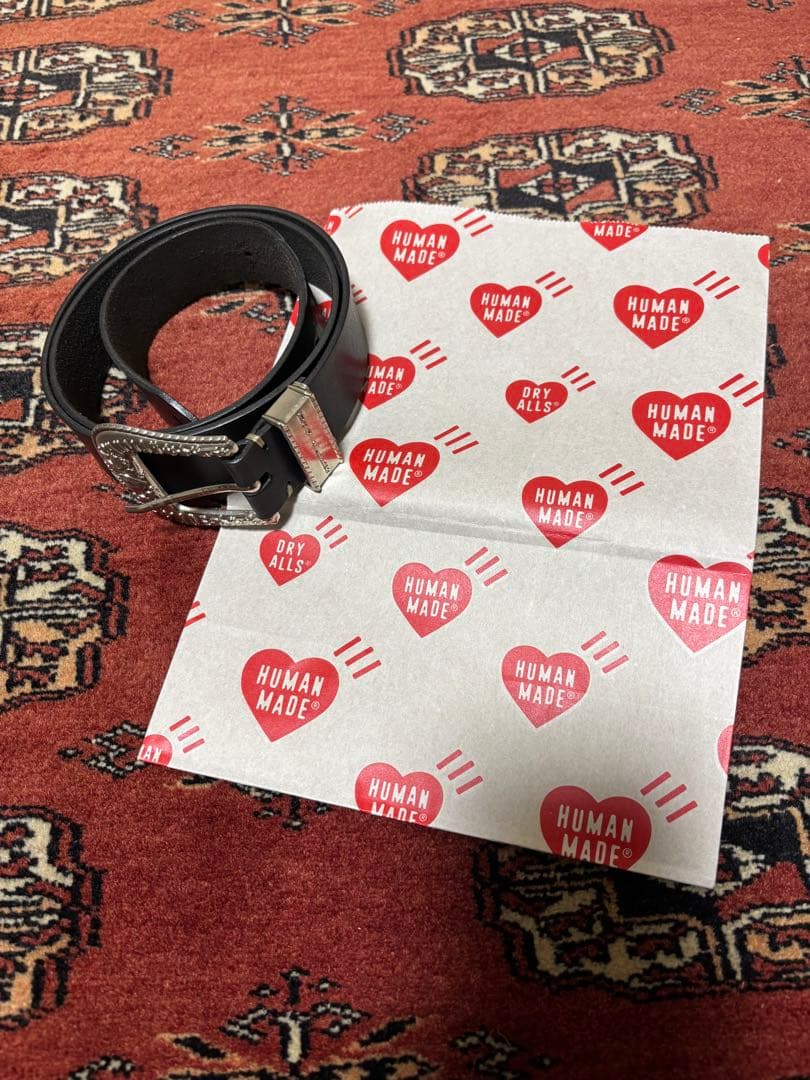 HUMAN MADE DRY ALLS ブラックベルト - メルカリ