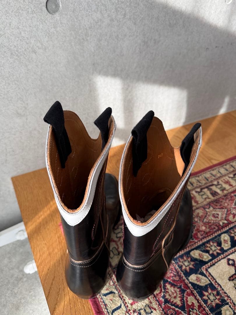 新品 カスタム Cowboy boots CLINCH同楦 茶芯 ホースハイド - メルカリ