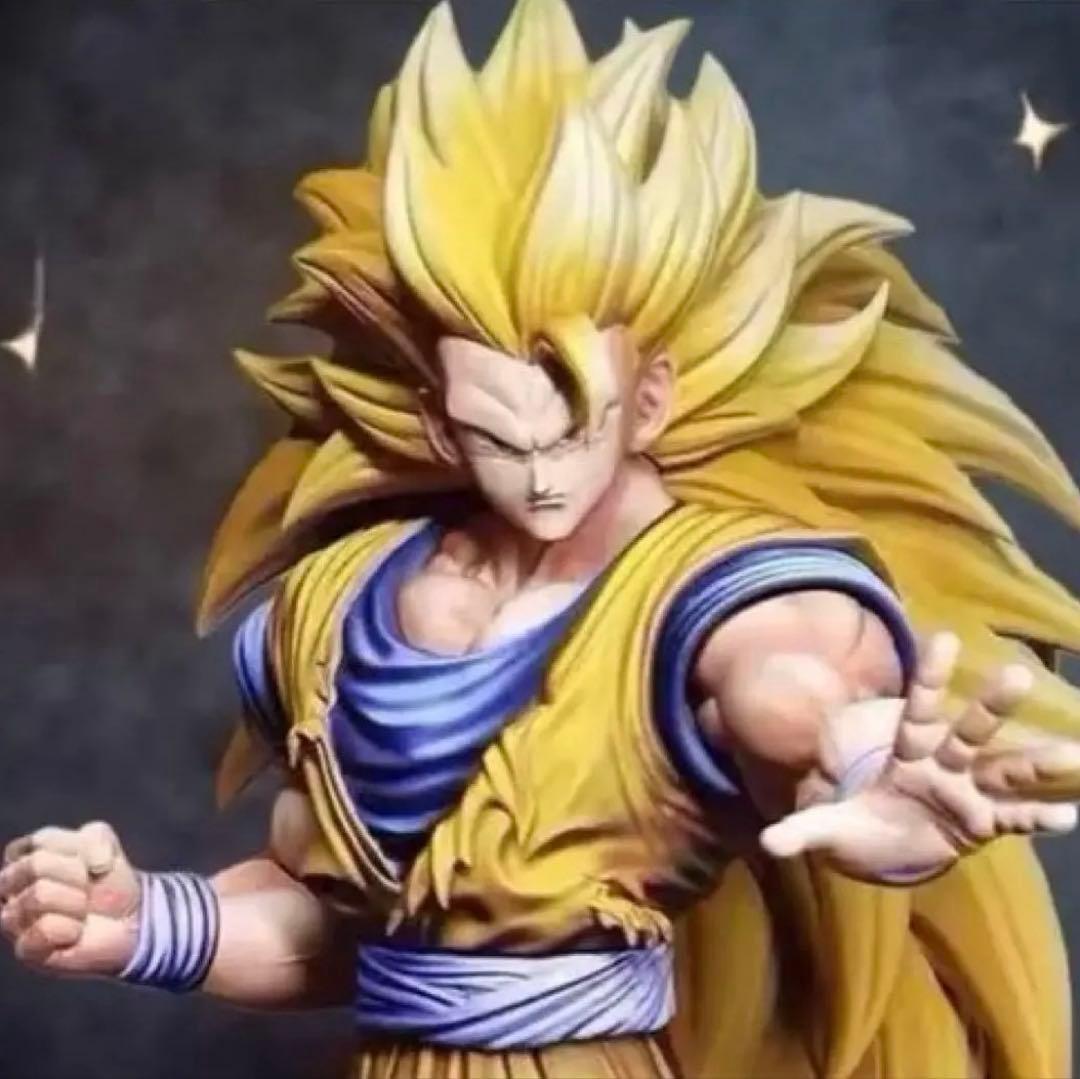 ドラゴンボール 孫悟空 スーパーサイヤ人3 ガレージキット フィギュア