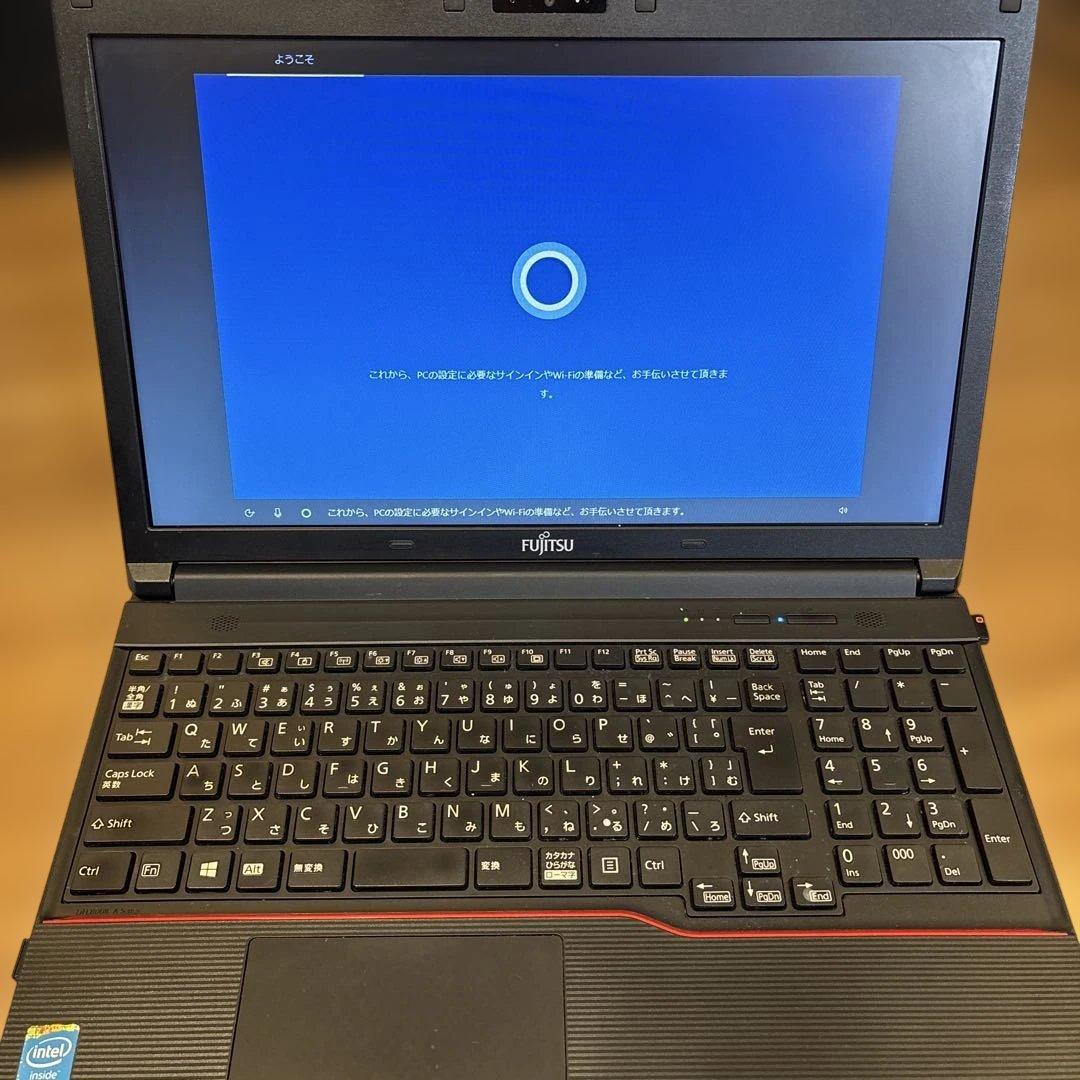 富士通 LIFEBOOK A553/H ノートPC SSD128GB メモリ8G - メルカリ