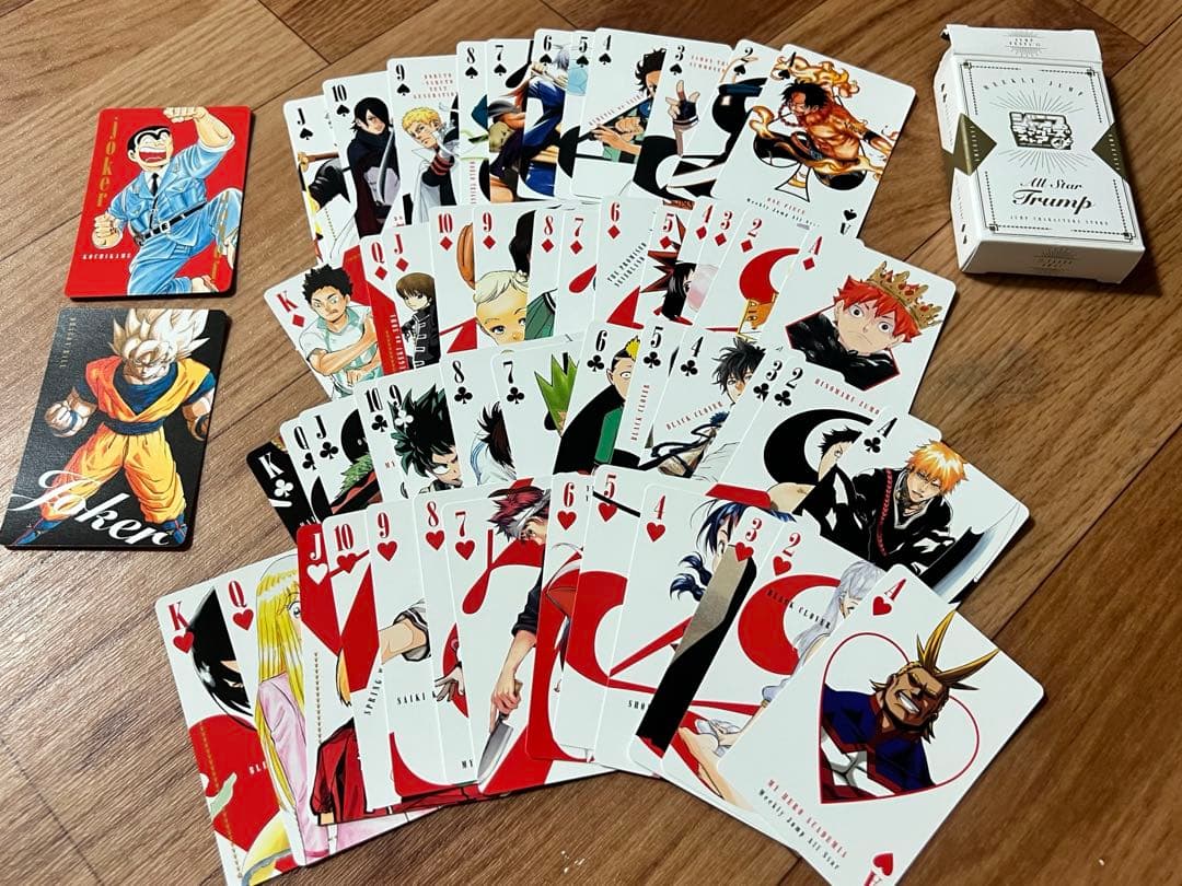 ジャンプキャラクターズストア オールスタートランプ ジャンプフェスタ限定