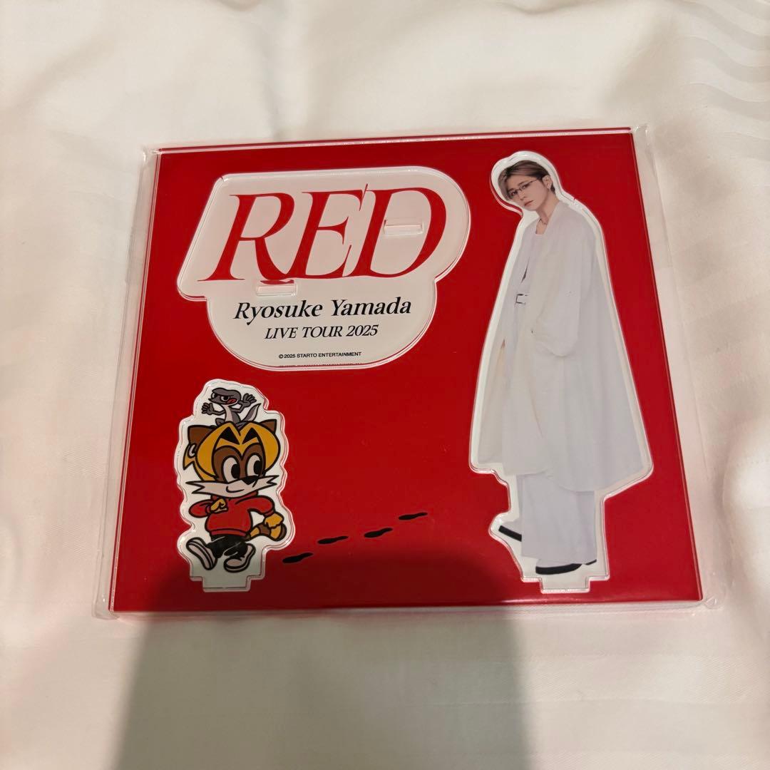 新品未使用】山田涼介 アクリルスタンド アクスタ RED - メルカリ