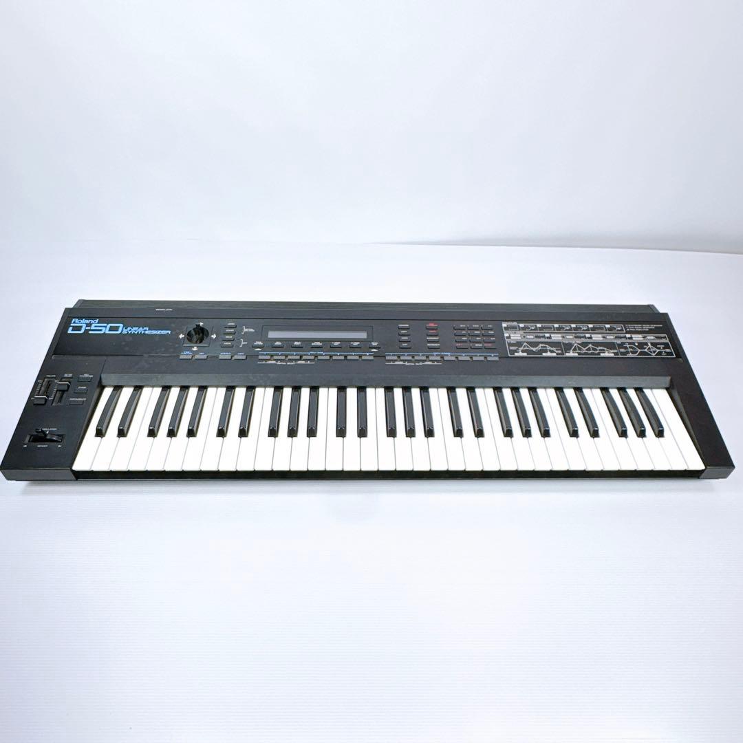 動作OK】Roland D-10 デジタルシンセサイザー D-50兄弟機
