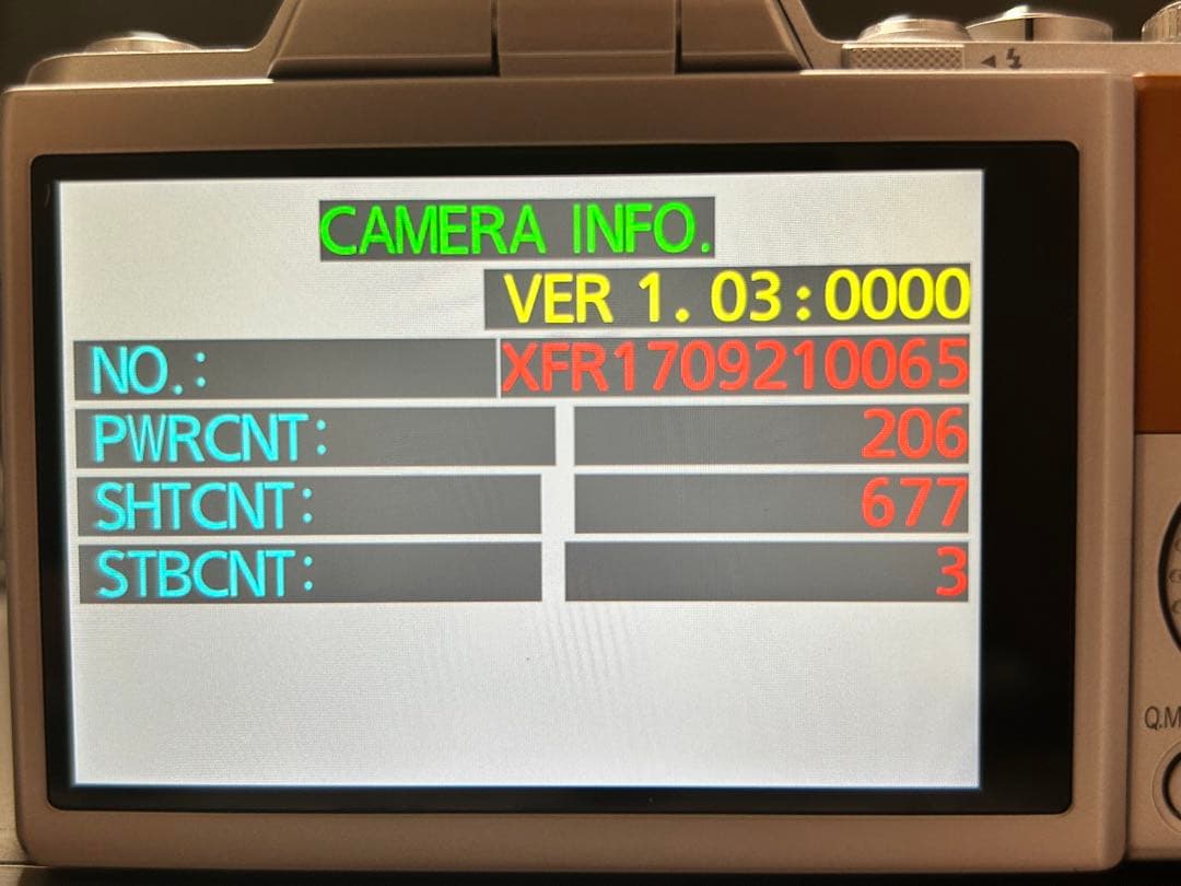 ショット数677回 LUMIX GF7 Wi-Fi ミラーレス 35-100mm