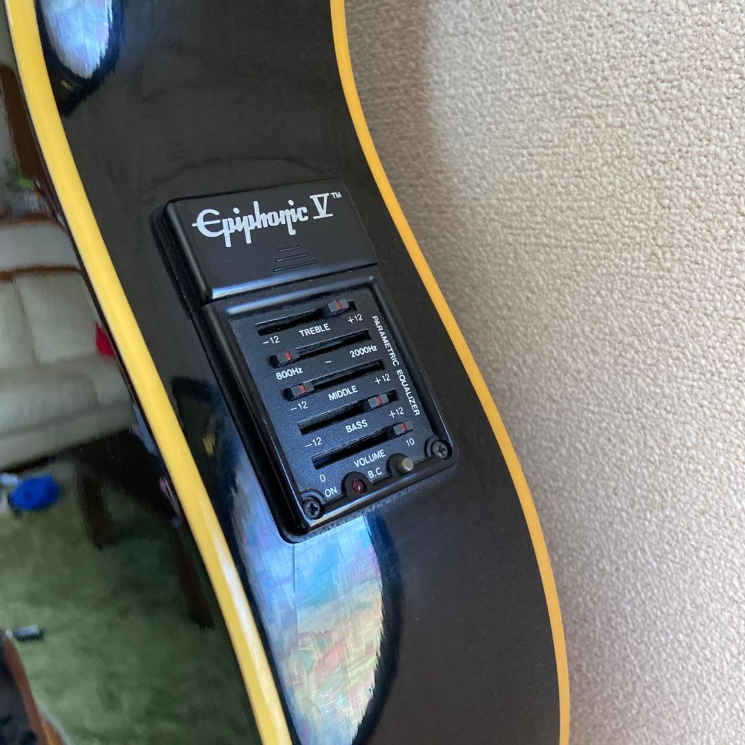 極稀少☆エピフォンEO-2/B(エレアコ) Epihone EO-2/B 蝶々 - メルカリ