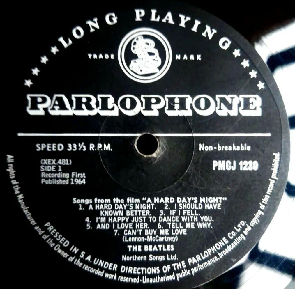 レア南アフリカ盤The Beatles A Hard Day's Night BEATLES - HARD DAY'S NIGHT - O.S.T. Vinyl LP – Experience Vinyl