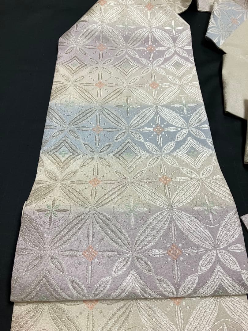 お仕立て上がり名古屋帯 新品未使用品 正絹 西陣織 No.345 - メルカリ