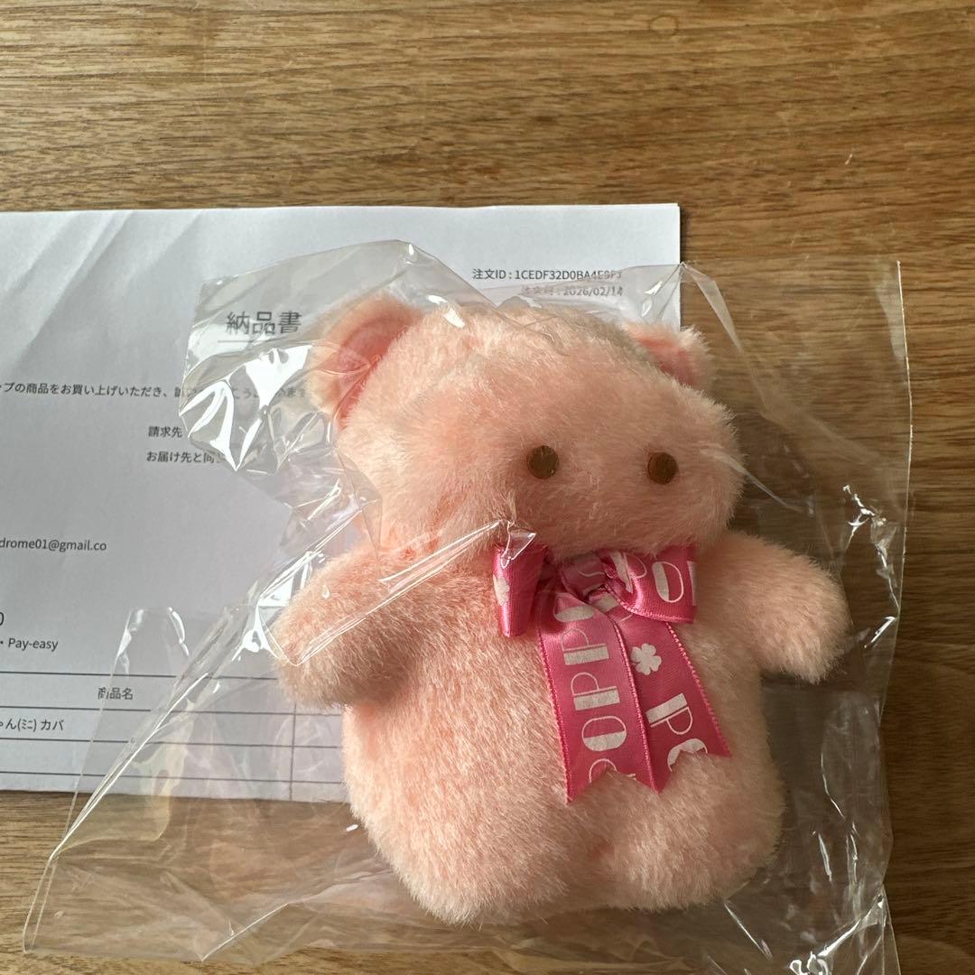 ポッポちゃん カバ ミニ TAKENOKO ぬいぐるみ - メルカリ