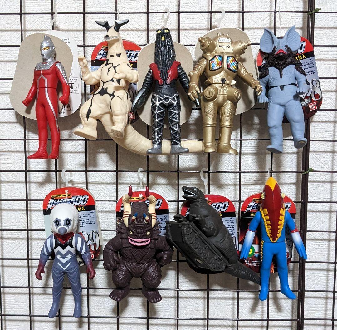 ウルトラセブン　ウルトラヒーロー500　ウルトラ怪獣500　ソフビ ウルトラセブン ウルトラヒーロー500 ウルトラ怪獣500 ソフビ - メルカリ