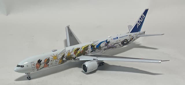 航空機・ヘリコプター ANA B777-300ER JA784A Eevee Jet FlapDown 1/400 B777-300ER ANA ポケモン イーブイジェット JA784A ［04557