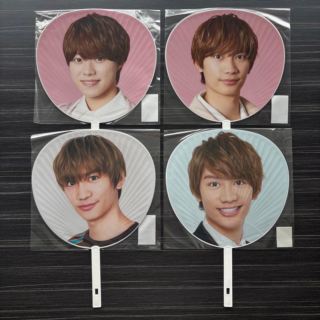 なにわ男子 うちわ Tシャツ ちびぬい セット 長尾謙杜 高橋恭平 まとめ