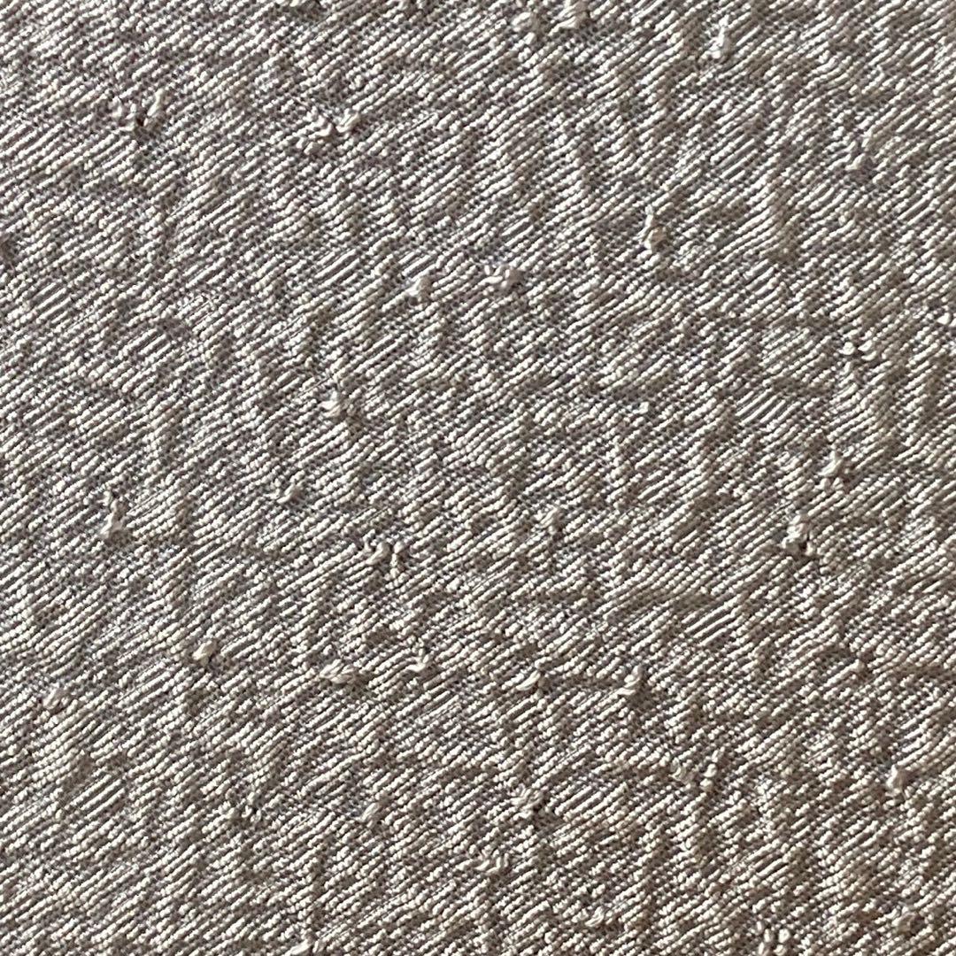 色無地 狢菊 地紋 紺色 躾糸付き 丸に片喰 シンプル 礼装 I1 色無地