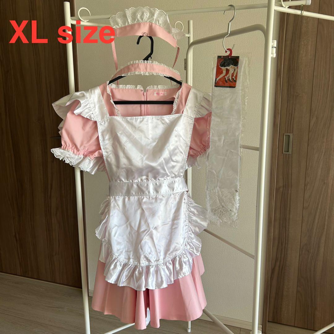 【コスプレ】★キャンディフルーツ★ニコレッタメイド服 ピンク ないる×キャンディフルーツコラボメイド服♪フォレッタメイド服