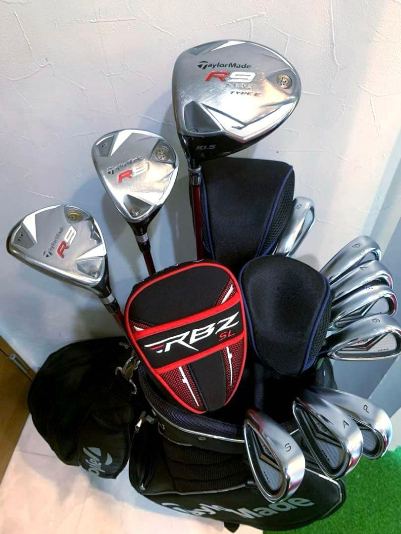 豪華 左 レフティ テーラーメイド ゴルフクラブ 本格セット 優しい