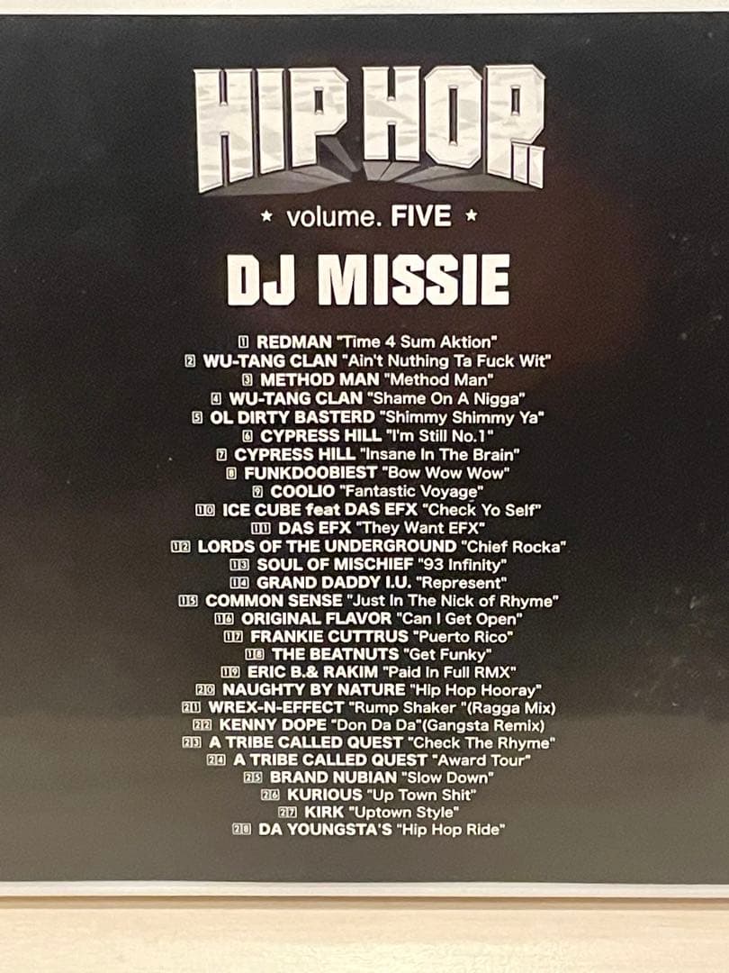 DJ MISSIE HIP HOP vol.1-7 セット