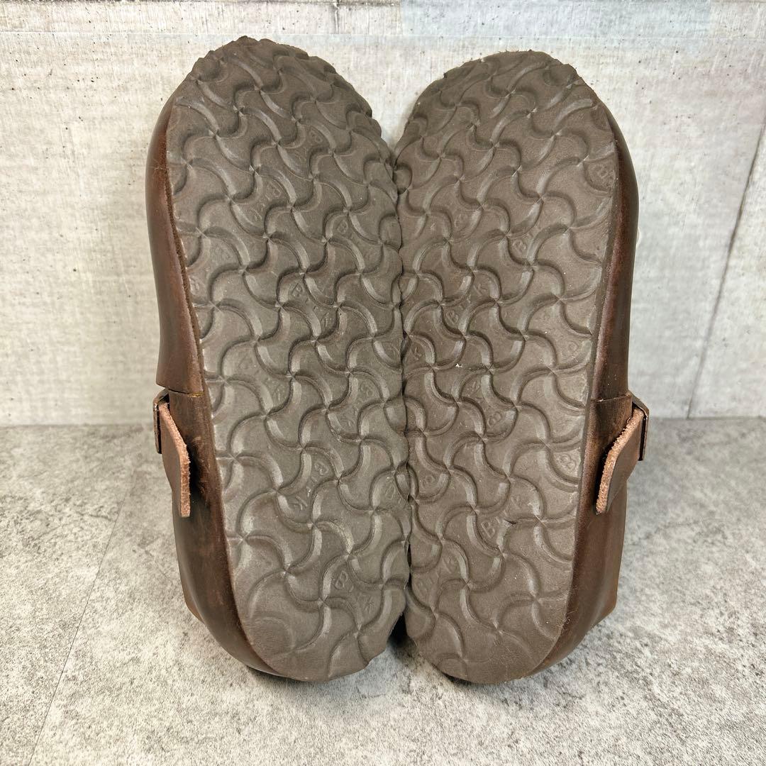 未使用級【ビルケンシュトック】マントバ/MANTOVA/濃茶/廃盤 /ナロー幅