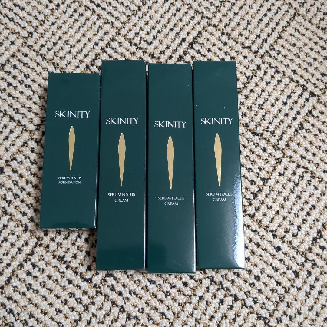 フェイスクリーム SKINITY SERUM FOCUS CREAM Foundation SKINITY セラムフォーカスクリーム &ビューティセラムファンデーション